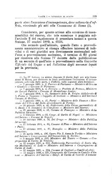 La giustizia amministrativa raccolta di decisioni e pareri del Consiglio di Stato, decisioni della Corte dei conti, sentenze della Cassazione di Roma, e decisioni delle Giunte provinciali amministrative