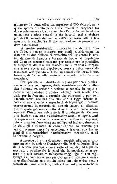 La giustizia amministrativa raccolta di decisioni e pareri del Consiglio di Stato, decisioni della Corte dei conti, sentenze della Cassazione di Roma, e decisioni delle Giunte provinciali amministrative