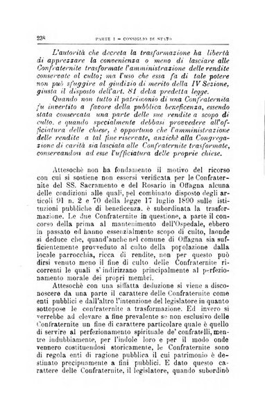 La giustizia amministrativa raccolta di decisioni e pareri del Consiglio di Stato, decisioni della Corte dei conti, sentenze della Cassazione di Roma, e decisioni delle Giunte provinciali amministrative