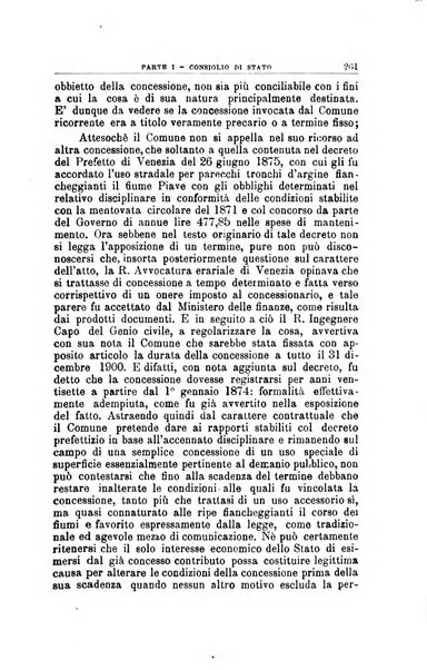 La giustizia amministrativa raccolta di decisioni e pareri del Consiglio di Stato, decisioni della Corte dei conti, sentenze della Cassazione di Roma, e decisioni delle Giunte provinciali amministrative