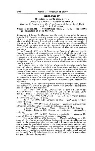 La giustizia amministrativa raccolta di decisioni e pareri del Consiglio di Stato, decisioni della Corte dei conti, sentenze della Cassazione di Roma, e decisioni delle Giunte provinciali amministrative