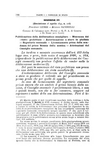 La giustizia amministrativa raccolta di decisioni e pareri del Consiglio di Stato, decisioni della Corte dei conti, sentenze della Cassazione di Roma, e decisioni delle Giunte provinciali amministrative