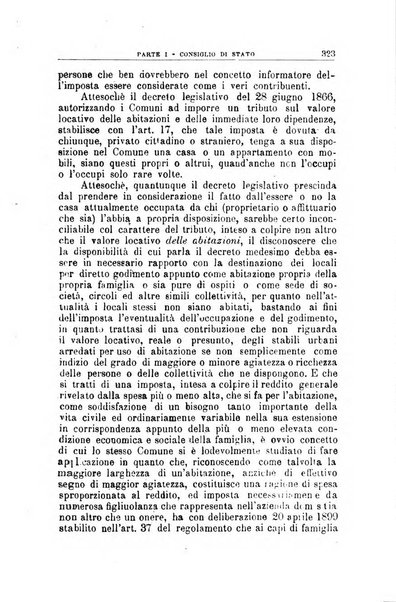 La giustizia amministrativa raccolta di decisioni e pareri del Consiglio di Stato, decisioni della Corte dei conti, sentenze della Cassazione di Roma, e decisioni delle Giunte provinciali amministrative