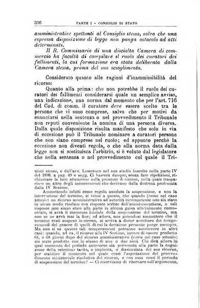 La giustizia amministrativa raccolta di decisioni e pareri del Consiglio di Stato, decisioni della Corte dei conti, sentenze della Cassazione di Roma, e decisioni delle Giunte provinciali amministrative