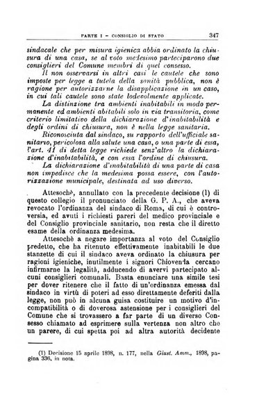 La giustizia amministrativa raccolta di decisioni e pareri del Consiglio di Stato, decisioni della Corte dei conti, sentenze della Cassazione di Roma, e decisioni delle Giunte provinciali amministrative