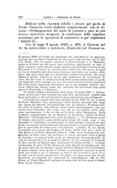 La giustizia amministrativa raccolta di decisioni e pareri del Consiglio di Stato, decisioni della Corte dei conti, sentenze della Cassazione di Roma, e decisioni delle Giunte provinciali amministrative