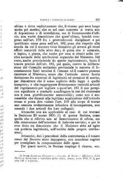 La giustizia amministrativa raccolta di decisioni e pareri del Consiglio di Stato, decisioni della Corte dei conti, sentenze della Cassazione di Roma, e decisioni delle Giunte provinciali amministrative