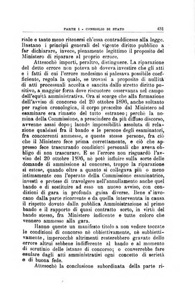 La giustizia amministrativa raccolta di decisioni e pareri del Consiglio di Stato, decisioni della Corte dei conti, sentenze della Cassazione di Roma, e decisioni delle Giunte provinciali amministrative