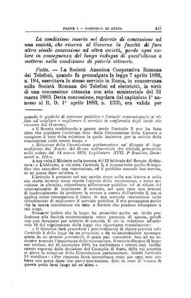 La giustizia amministrativa raccolta di decisioni e pareri del Consiglio di Stato, decisioni della Corte dei conti, sentenze della Cassazione di Roma, e decisioni delle Giunte provinciali amministrative