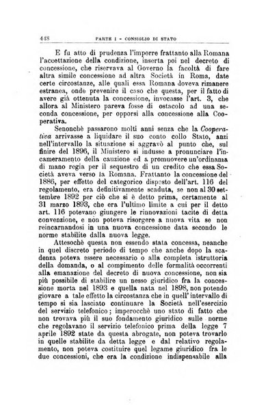 La giustizia amministrativa raccolta di decisioni e pareri del Consiglio di Stato, decisioni della Corte dei conti, sentenze della Cassazione di Roma, e decisioni delle Giunte provinciali amministrative