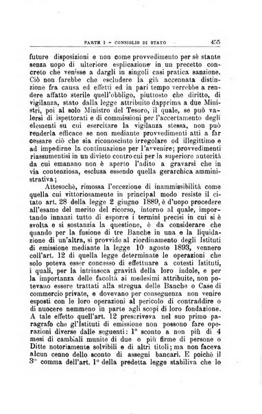 La giustizia amministrativa raccolta di decisioni e pareri del Consiglio di Stato, decisioni della Corte dei conti, sentenze della Cassazione di Roma, e decisioni delle Giunte provinciali amministrative