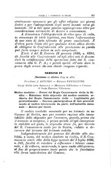 La giustizia amministrativa raccolta di decisioni e pareri del Consiglio di Stato, decisioni della Corte dei conti, sentenze della Cassazione di Roma, e decisioni delle Giunte provinciali amministrative