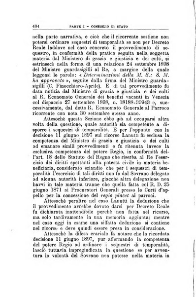 La giustizia amministrativa raccolta di decisioni e pareri del Consiglio di Stato, decisioni della Corte dei conti, sentenze della Cassazione di Roma, e decisioni delle Giunte provinciali amministrative