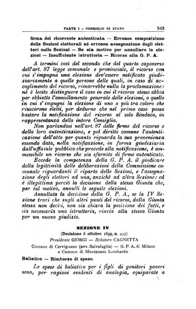 La giustizia amministrativa raccolta di decisioni e pareri del Consiglio di Stato, decisioni della Corte dei conti, sentenze della Cassazione di Roma, e decisioni delle Giunte provinciali amministrative