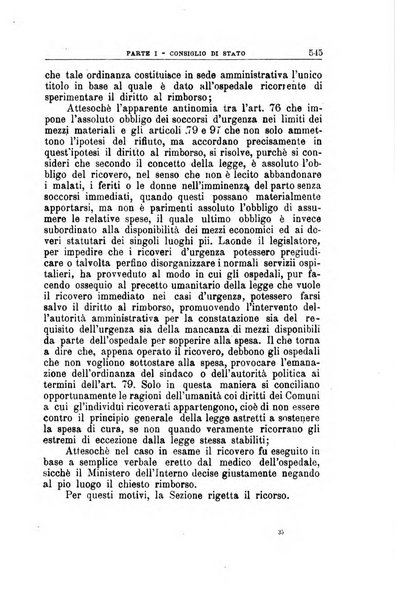 La giustizia amministrativa raccolta di decisioni e pareri del Consiglio di Stato, decisioni della Corte dei conti, sentenze della Cassazione di Roma, e decisioni delle Giunte provinciali amministrative