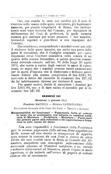 La giustizia amministrativa raccolta di decisioni e pareri del Consiglio di Stato, decisioni della Corte dei conti, sentenze della Cassazione di Roma, e decisioni delle Giunte provinciali amministrative