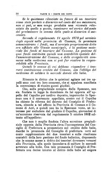 La giustizia amministrativa raccolta di decisioni e pareri del Consiglio di Stato, decisioni della Corte dei conti, sentenze della Cassazione di Roma, e decisioni delle Giunte provinciali amministrative