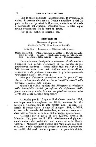 La giustizia amministrativa raccolta di decisioni e pareri del Consiglio di Stato, decisioni della Corte dei conti, sentenze della Cassazione di Roma, e decisioni delle Giunte provinciali amministrative