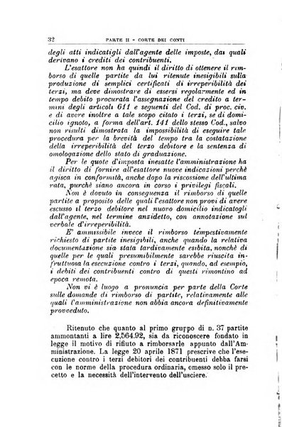 La giustizia amministrativa raccolta di decisioni e pareri del Consiglio di Stato, decisioni della Corte dei conti, sentenze della Cassazione di Roma, e decisioni delle Giunte provinciali amministrative