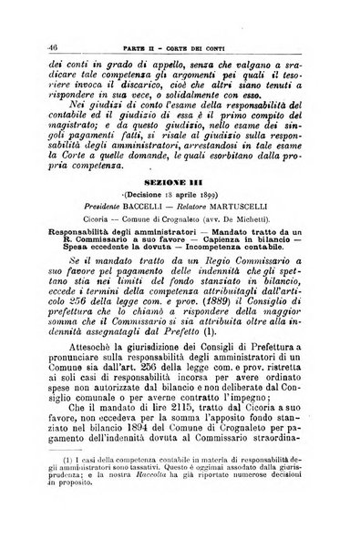 La giustizia amministrativa raccolta di decisioni e pareri del Consiglio di Stato, decisioni della Corte dei conti, sentenze della Cassazione di Roma, e decisioni delle Giunte provinciali amministrative