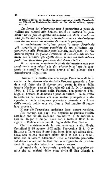 La giustizia amministrativa raccolta di decisioni e pareri del Consiglio di Stato, decisioni della Corte dei conti, sentenze della Cassazione di Roma, e decisioni delle Giunte provinciali amministrative