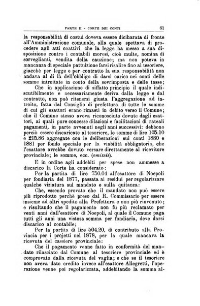 La giustizia amministrativa raccolta di decisioni e pareri del Consiglio di Stato, decisioni della Corte dei conti, sentenze della Cassazione di Roma, e decisioni delle Giunte provinciali amministrative