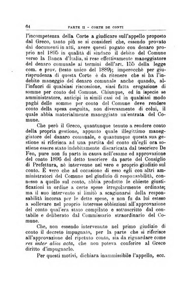 La giustizia amministrativa raccolta di decisioni e pareri del Consiglio di Stato, decisioni della Corte dei conti, sentenze della Cassazione di Roma, e decisioni delle Giunte provinciali amministrative