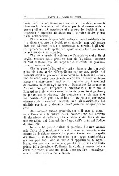 La giustizia amministrativa raccolta di decisioni e pareri del Consiglio di Stato, decisioni della Corte dei conti, sentenze della Cassazione di Roma, e decisioni delle Giunte provinciali amministrative