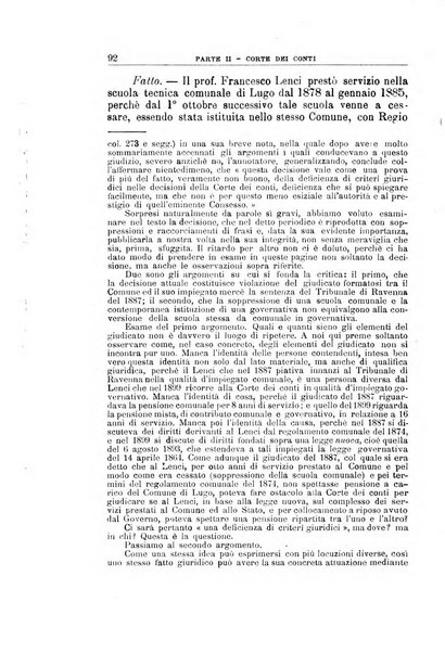 La giustizia amministrativa raccolta di decisioni e pareri del Consiglio di Stato, decisioni della Corte dei conti, sentenze della Cassazione di Roma, e decisioni delle Giunte provinciali amministrative