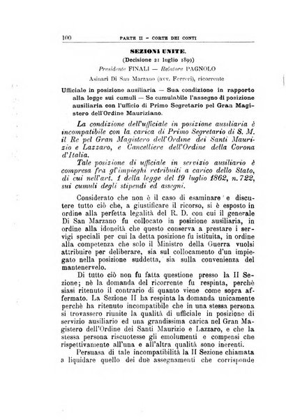 La giustizia amministrativa raccolta di decisioni e pareri del Consiglio di Stato, decisioni della Corte dei conti, sentenze della Cassazione di Roma, e decisioni delle Giunte provinciali amministrative