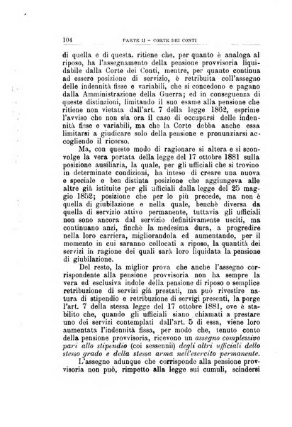 La giustizia amministrativa raccolta di decisioni e pareri del Consiglio di Stato, decisioni della Corte dei conti, sentenze della Cassazione di Roma, e decisioni delle Giunte provinciali amministrative