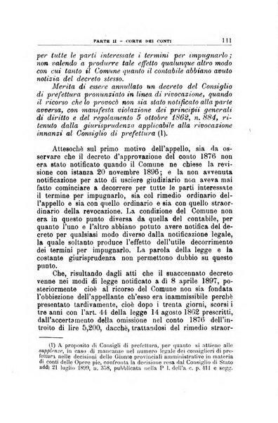 La giustizia amministrativa raccolta di decisioni e pareri del Consiglio di Stato, decisioni della Corte dei conti, sentenze della Cassazione di Roma, e decisioni delle Giunte provinciali amministrative