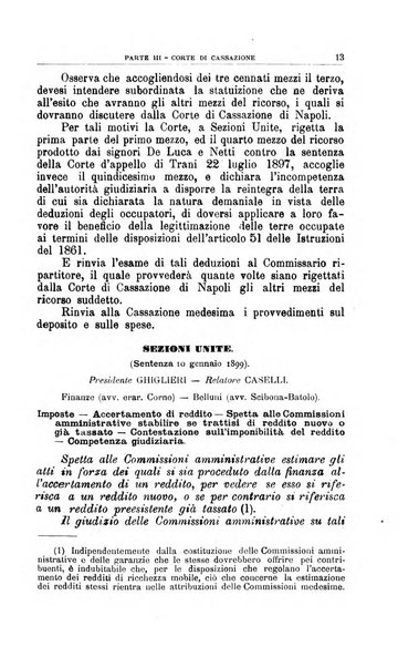 La giustizia amministrativa raccolta di decisioni e pareri del Consiglio di Stato, decisioni della Corte dei conti, sentenze della Cassazione di Roma, e decisioni delle Giunte provinciali amministrative