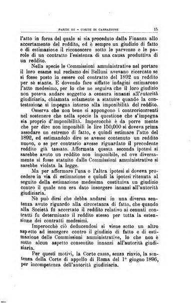 La giustizia amministrativa raccolta di decisioni e pareri del Consiglio di Stato, decisioni della Corte dei conti, sentenze della Cassazione di Roma, e decisioni delle Giunte provinciali amministrative