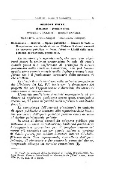 La giustizia amministrativa raccolta di decisioni e pareri del Consiglio di Stato, decisioni della Corte dei conti, sentenze della Cassazione di Roma, e decisioni delle Giunte provinciali amministrative