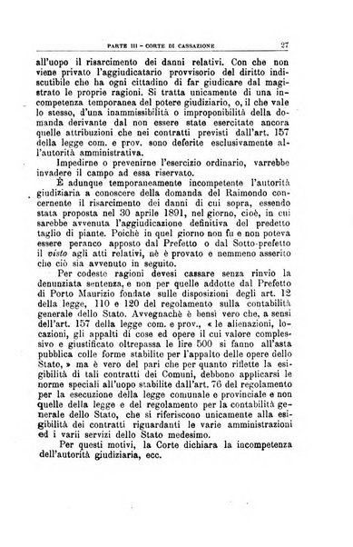 La giustizia amministrativa raccolta di decisioni e pareri del Consiglio di Stato, decisioni della Corte dei conti, sentenze della Cassazione di Roma, e decisioni delle Giunte provinciali amministrative