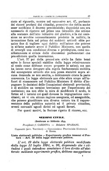 La giustizia amministrativa raccolta di decisioni e pareri del Consiglio di Stato, decisioni della Corte dei conti, sentenze della Cassazione di Roma, e decisioni delle Giunte provinciali amministrative