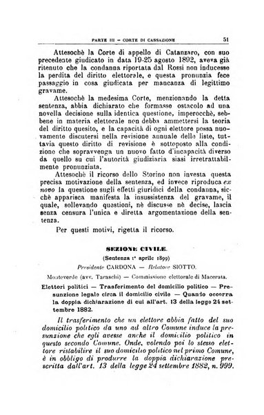 La giustizia amministrativa raccolta di decisioni e pareri del Consiglio di Stato, decisioni della Corte dei conti, sentenze della Cassazione di Roma, e decisioni delle Giunte provinciali amministrative