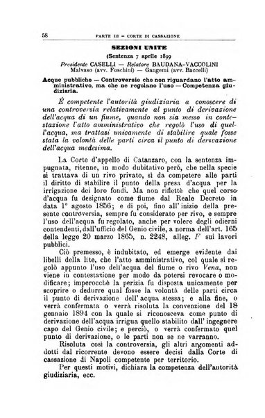 La giustizia amministrativa raccolta di decisioni e pareri del Consiglio di Stato, decisioni della Corte dei conti, sentenze della Cassazione di Roma, e decisioni delle Giunte provinciali amministrative