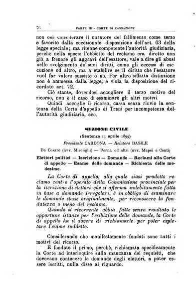 La giustizia amministrativa raccolta di decisioni e pareri del Consiglio di Stato, decisioni della Corte dei conti, sentenze della Cassazione di Roma, e decisioni delle Giunte provinciali amministrative