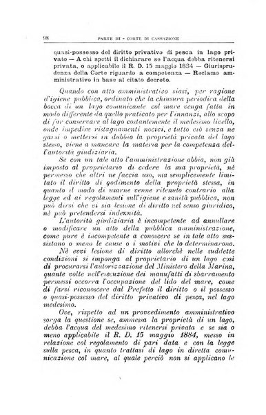 La giustizia amministrativa raccolta di decisioni e pareri del Consiglio di Stato, decisioni della Corte dei conti, sentenze della Cassazione di Roma, e decisioni delle Giunte provinciali amministrative