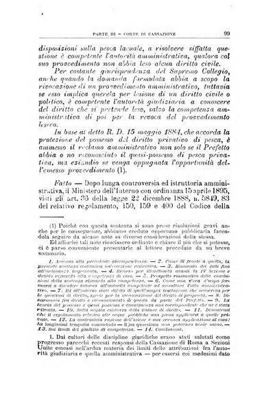 La giustizia amministrativa raccolta di decisioni e pareri del Consiglio di Stato, decisioni della Corte dei conti, sentenze della Cassazione di Roma, e decisioni delle Giunte provinciali amministrative