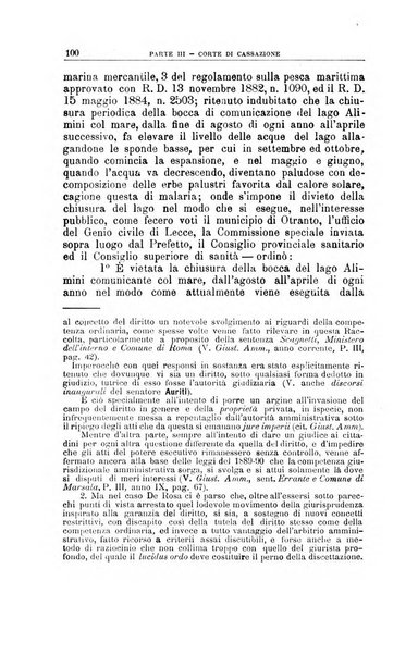 La giustizia amministrativa raccolta di decisioni e pareri del Consiglio di Stato, decisioni della Corte dei conti, sentenze della Cassazione di Roma, e decisioni delle Giunte provinciali amministrative