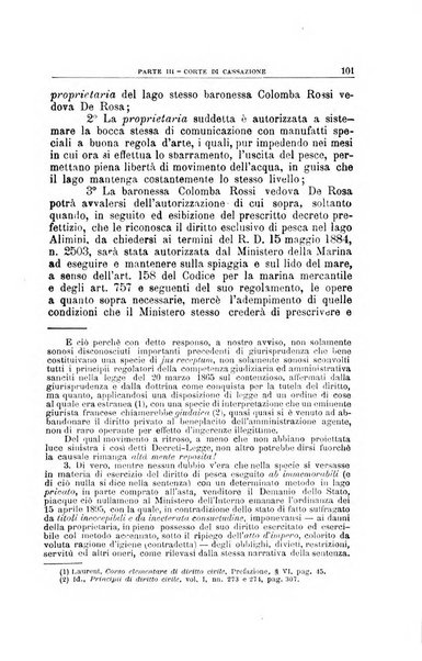 La giustizia amministrativa raccolta di decisioni e pareri del Consiglio di Stato, decisioni della Corte dei conti, sentenze della Cassazione di Roma, e decisioni delle Giunte provinciali amministrative