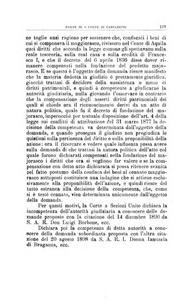 La giustizia amministrativa raccolta di decisioni e pareri del Consiglio di Stato, decisioni della Corte dei conti, sentenze della Cassazione di Roma, e decisioni delle Giunte provinciali amministrative