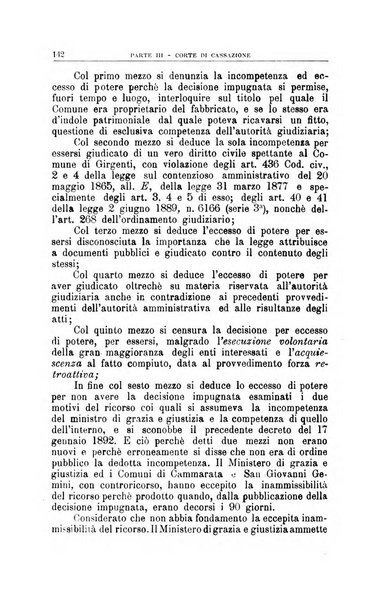 La giustizia amministrativa raccolta di decisioni e pareri del Consiglio di Stato, decisioni della Corte dei conti, sentenze della Cassazione di Roma, e decisioni delle Giunte provinciali amministrative