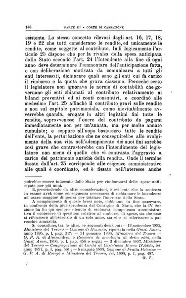 La giustizia amministrativa raccolta di decisioni e pareri del Consiglio di Stato, decisioni della Corte dei conti, sentenze della Cassazione di Roma, e decisioni delle Giunte provinciali amministrative