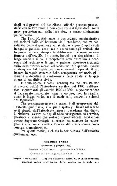 La giustizia amministrativa raccolta di decisioni e pareri del Consiglio di Stato, decisioni della Corte dei conti, sentenze della Cassazione di Roma, e decisioni delle Giunte provinciali amministrative