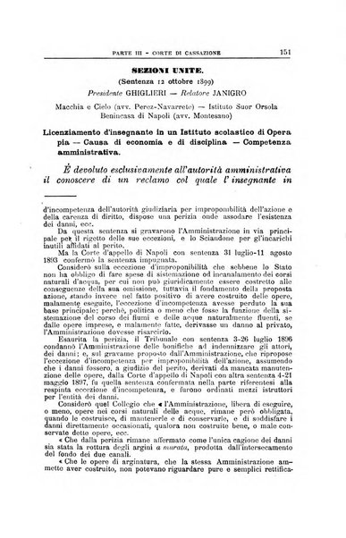 La giustizia amministrativa raccolta di decisioni e pareri del Consiglio di Stato, decisioni della Corte dei conti, sentenze della Cassazione di Roma, e decisioni delle Giunte provinciali amministrative