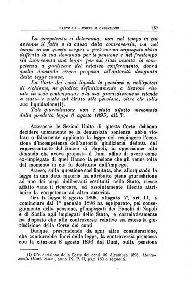 La giustizia amministrativa raccolta di decisioni e pareri del Consiglio di Stato, decisioni della Corte dei conti, sentenze della Cassazione di Roma, e decisioni delle Giunte provinciali amministrative